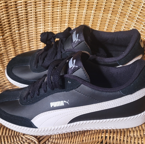 RARE NWOT 36699301 Puma Men's Astro Cup SL Sneakers Black Suede Size 9 - Picture 9 of 11